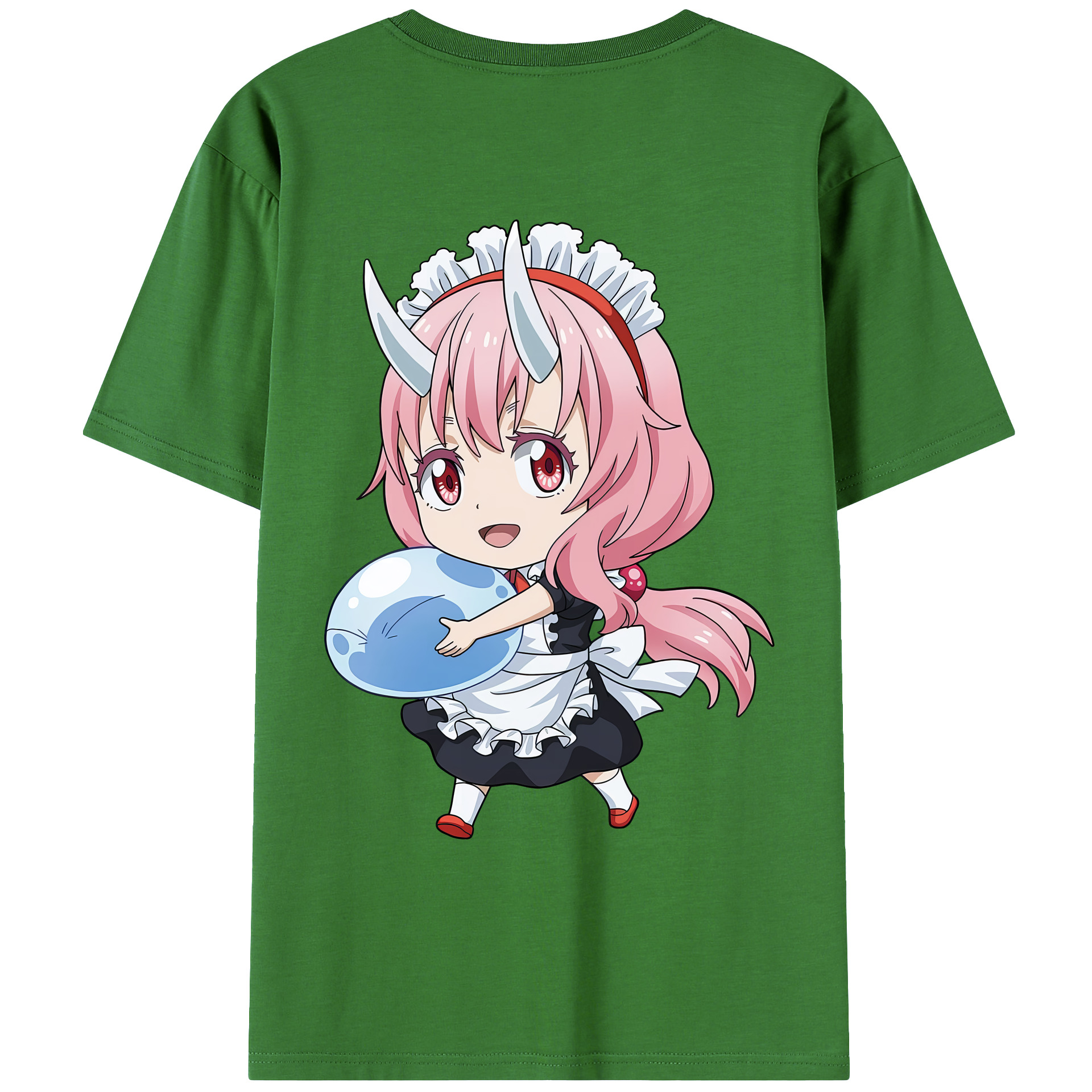 （画像用） 転スラ Regarding Reincarnated to Slime レディース半袖Tシャツ(バックプリント)